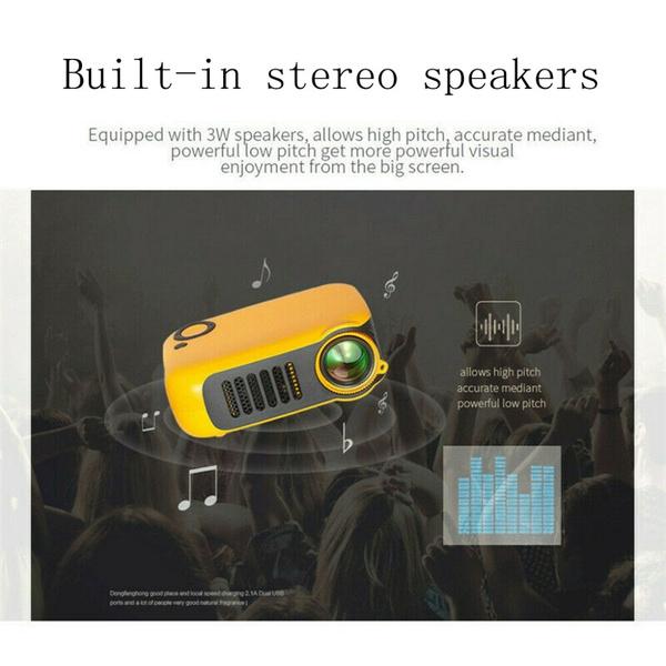 1080P HD Wi-Fi мобильный телефон проектор для домашнего кинотеатра портативный видеопроектор офисный верхний проектор