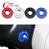 Color My Life Car Ignition Circle Key Ring Stickers Switch Cover for Volkswagen VW Golf 7 MK7 7.5 MK7.5 2013 -