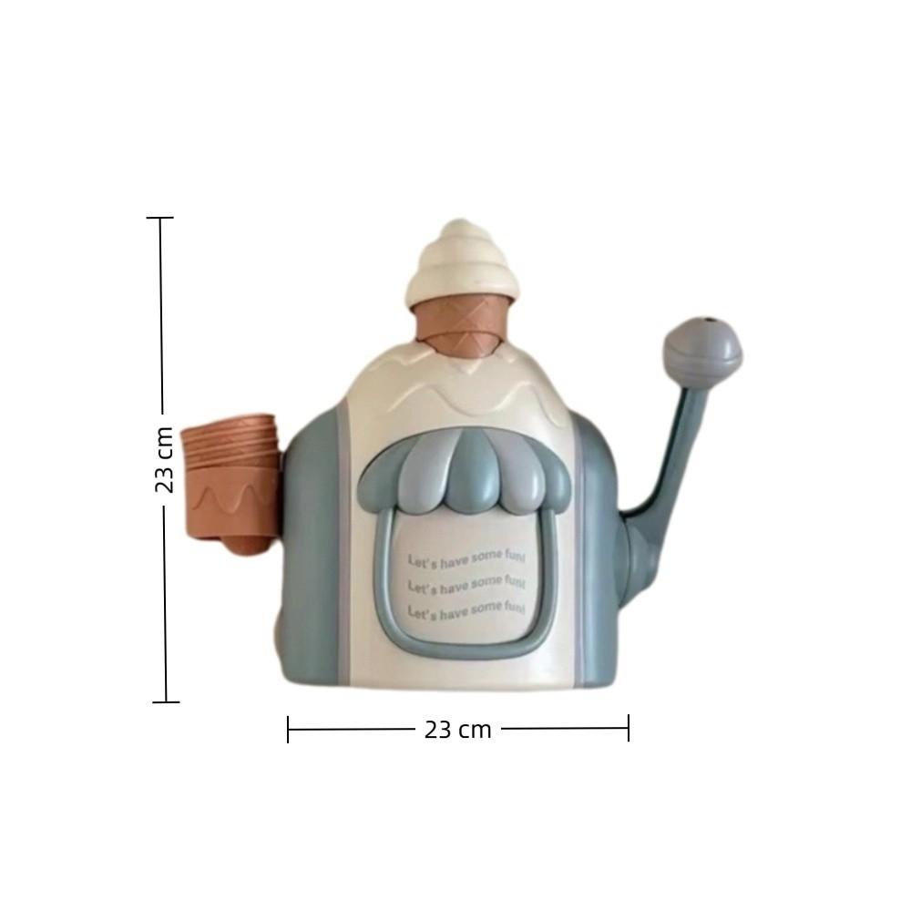 Ручная пенная машина Игрушки для ванны в виде мороженого Новая машина для выдувания пузырей Детская ванная