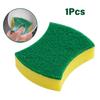 10/5/1pcs Magic Cleaning Sponges Double-Sided Reusable Kitchen Sponge Wipes Pan Pot Dishwashing Scouring Pads Brush Clean Tools