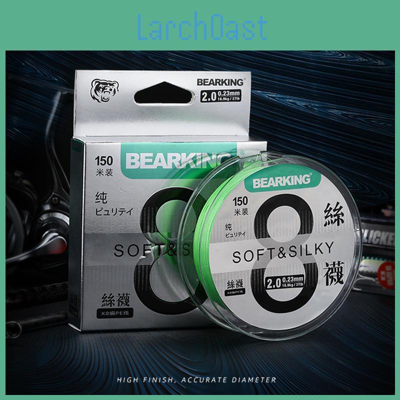8 Brand Strands 150m Bearking Pe Braided Fishing Line 1093lb Multifilament Fishing Line Smooth For Carp Fishing