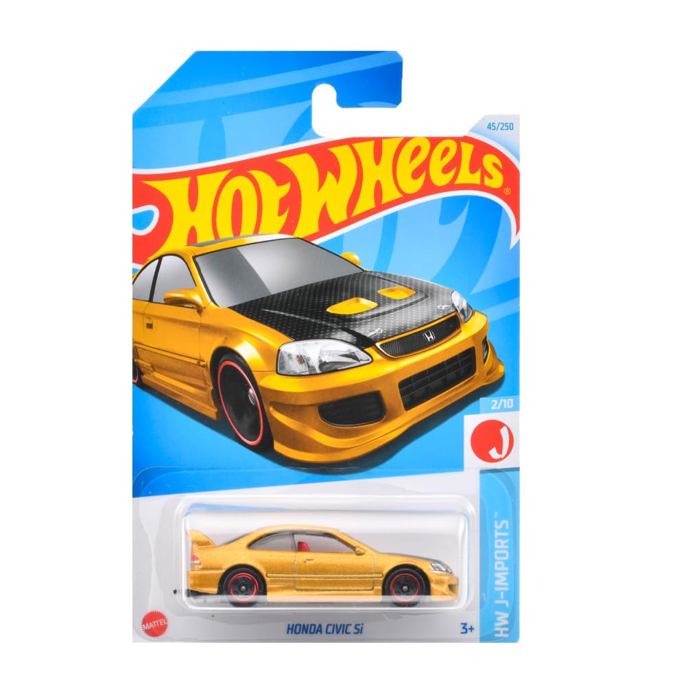 Hot Wheels Basic Car Honda Civic Si лет и HXP84 [Мини-автомобиль] [3 вверх]