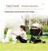 Lightweight Pet Stroller: Foldable, Detachable for Small Dogs & Cats - Ideal for Outdoor Use