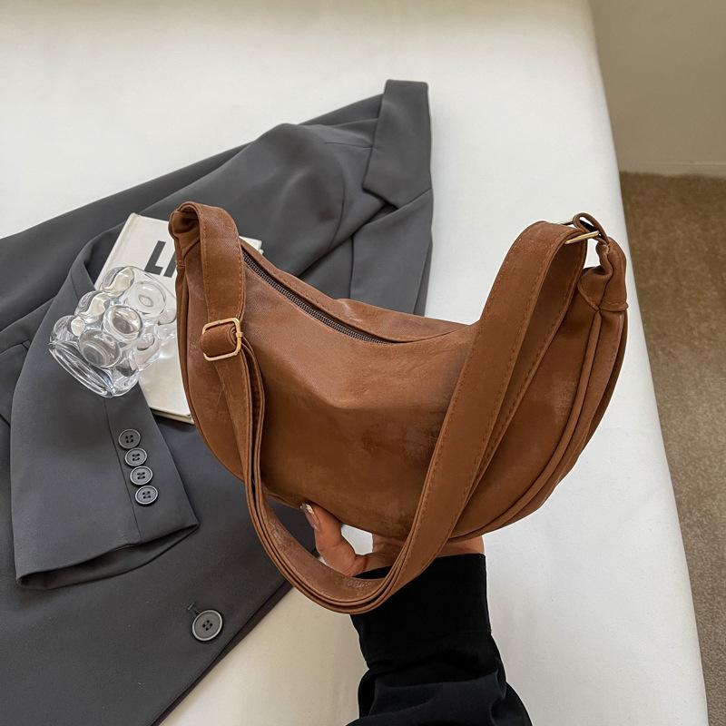 Корейская версия Niche большой емкости сумка для пельменей для женщин новая модная и модная повседневная сумка через плечо сумка через подмышку трендовая