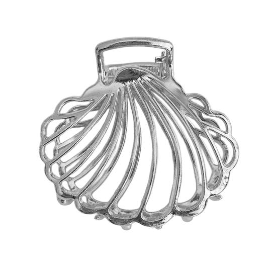 Заколка для волос Океанический дизайн Зажим для волос на затылок с ракушками Морская звезда Раковина узор Многоцелевой