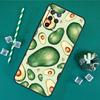 Avocado Collage Case For Oppo A60 A40 A80 A16 A76 A96 A18 A38 A58 A78 A98 A91 A15 A17 A74 A94 A54 A57S Cover