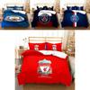 Логотип футбольной команды Двуспальный 3-предметный постельный комплект - удобный, грязеотталкивающий домашний текстиль
