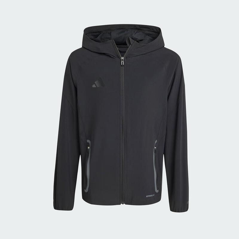 adidas Подростковая повседневная спортивная куртка с капюшоном JX9504