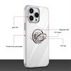 Mobile Phone Case Transparent Back Anti-Scratch Dustproof Soft Full Protection Shockproof Tpu Phone Cover With Ring