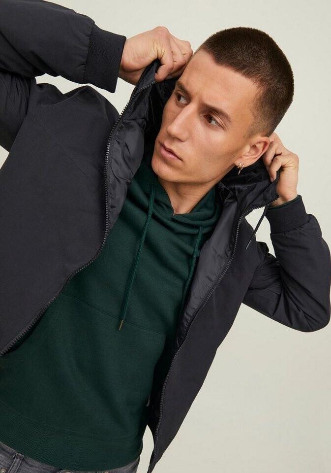 Зимняя куртка Jack & Jones Erush lightweight Bomber jacket (12200208) Blocking Hood Bomber (12200208) blue/navy