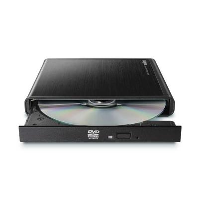 Внешний DVD-привод Logitec, Портативный DVD-привод, Привод для записи, Черный LDR-PMM8U2LBK