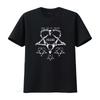 Его Heartagram присоединяйся ко мне в смерти тяжелая черная футболка с коротким рукавом винтажная стираная с принтом повседневная стильная эластичная унисекс