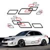Car Side Door Sports Decor Decal Waterproof Auto Accessories for Subaru Impreza WRX STI GDB GVB VA Hatchback 2018 2009 2008