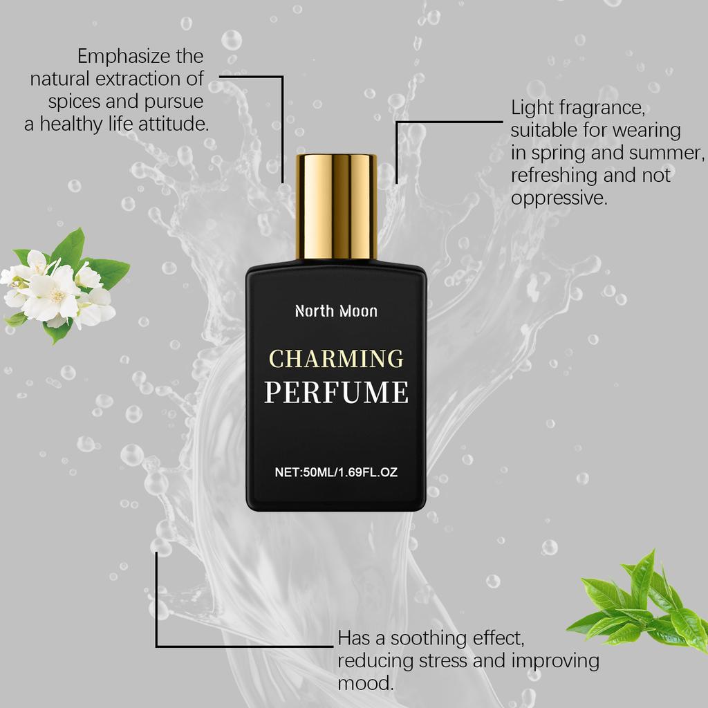 Pheromone Perfume Jasmine Female Pheromone Perfume Elegant Women's Perfume  Innocent Perfume50ML