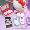 Takara Tomy FUNSHOT Hello Kitty Цифровая игрушечная камера Чехол для хранения с ручкой co2CREA (Только случай) Ремешок, Бело-красный -