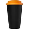 Americano "Eco" recycled 350 ml thermal tumbler Solid black