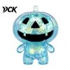 Halloween Party Supplies Glitter Pumpkin Ghost Squeeze Toy, Stress Relief Clear Man Office Relieving Toys Spooky Sensory Fidget Favors Table