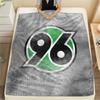 1PC Hannover 96 Patterned Flannel Blanket Suitable For All Seasons for Home Decor Warmth and Comfort Gifts Holiday Present