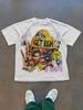 Street Wear Y2K Графическая футболка мужская с круглым вырезом с коротким рукавом повседневная из чистого хлопка с принтом унисекс хлопковые графические футболки
