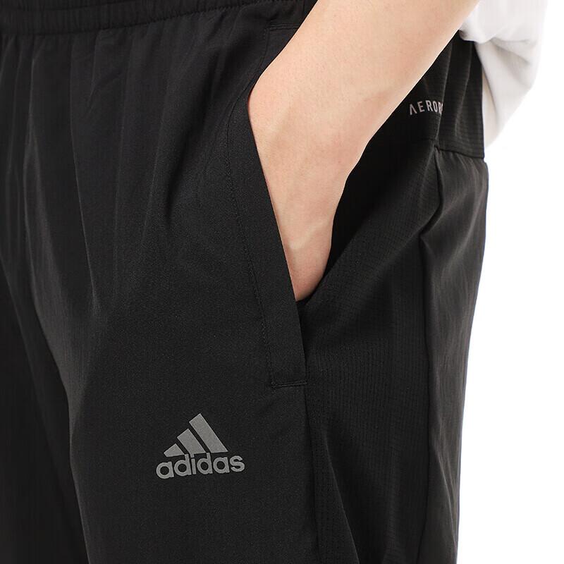 adidas Спортивные брюки для бега со светоотражающим логотипом Own The Run, мужские брюки, черные GM1598