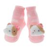 Подарочные носки-гремушки Deigo Baby, детские носки, сделанные в Японии, носки-гремушки для мальчиков и девочек, Kitty [DEIGO] #5128