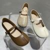 Модные женские сандалии новые с разрезным носком туфли Мэри Джейн на плоской подошве женские туфли-лодочки женские ретро винтажные женские повседневные новинки сплошные туфли ниндзя