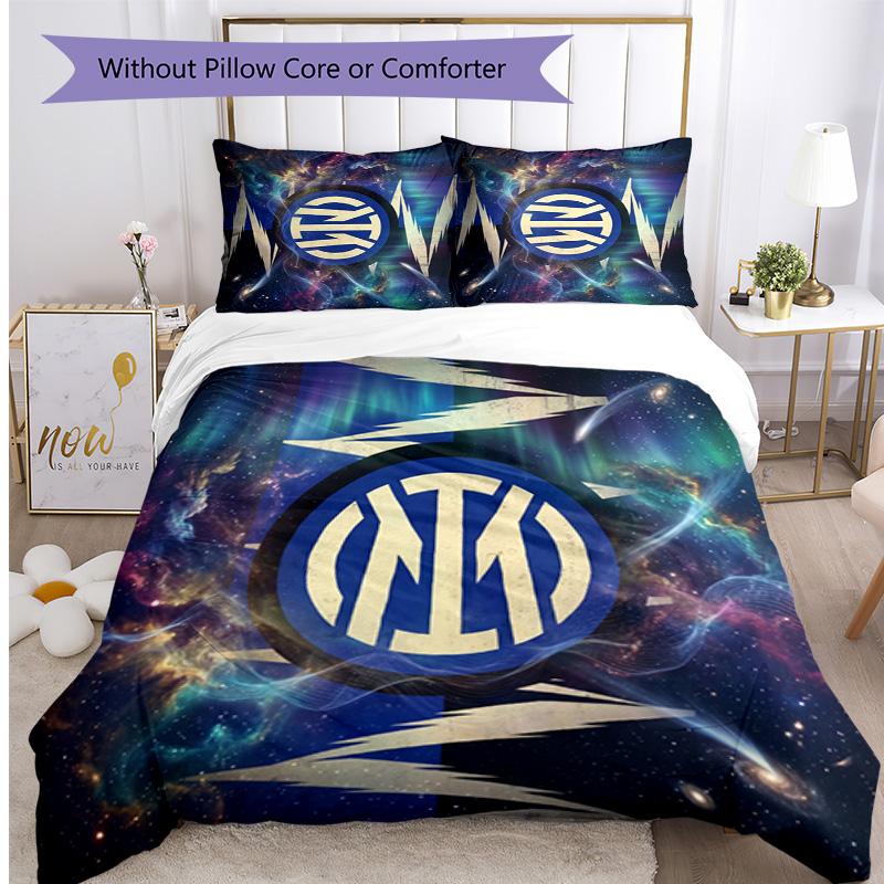 Borussia Dortmund Pattern Printed 3PCS Bedding Set Soft Skin-Friendly Washable Duvet Cover & Pillowcases Set All Season Bedroom