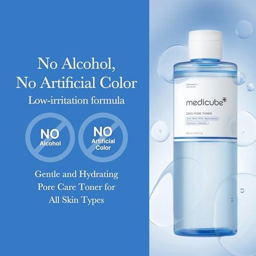 Medicube Zero Pore Toner Korean Facial Toner Pore Care Hydrating Skin Texture Balancing