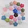 10 шт. Ins Свежие Шерстяные Жемчужные Цветы Теплые Все Одежда Сумка Аксессуары для Волос Простые и Легко Сочетаемые