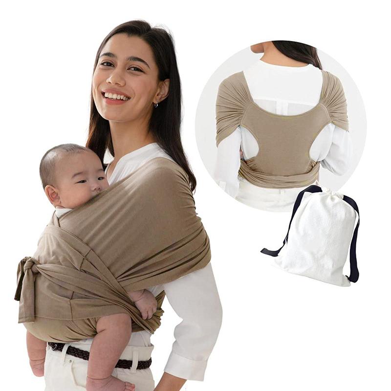 1 Piece Infant Newborn Adjustable Stretchy Carrier Belt Portable Breathable Baby Sling Wrap Multifunctional Travel Supplies