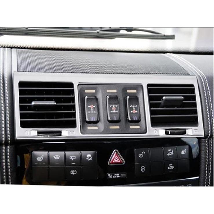 ABS Center Air Vent Outlet Cover Decoration Trim For Benz G Class W463 2004-2012