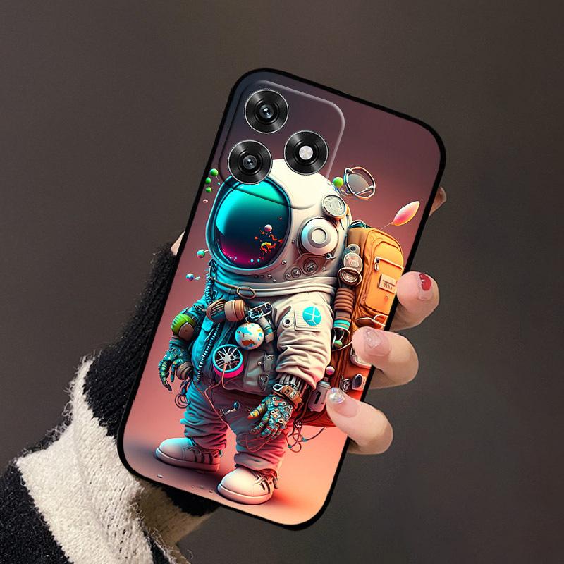 For Honor X5C Plus 4G Case Fashion Cute Back Cover Soft Silicone TPU Fundas For Honor X5c 4G Phone Bags NLA-LX1 NLA-LX2P Coque