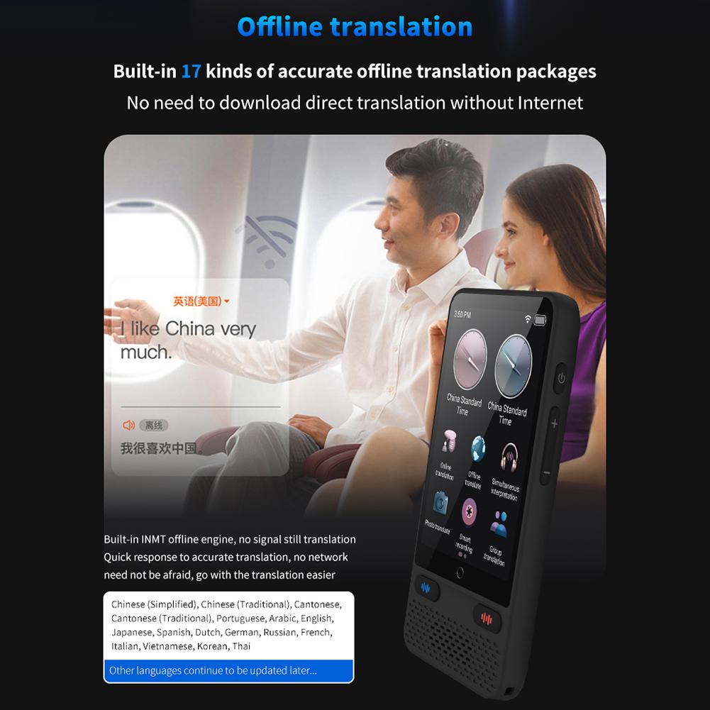 Travel Translator Портативный универсальный переводчик языков с запросом курса валют Фотоперевод Аутентичный перевод