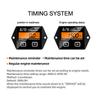 Battery Replacable Digital Engine Tach Hour Meter Tachometer Gauge Engine Rpm LCD Display for Moto Marine Chainsaw Pit Bike Boat