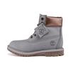 6 Inch Short Waterproof Boots Wide Women Boots Gray A1BK7