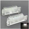18SMD LED License Plate Lights for Opel Astra F 1992-1998 For Astra Vauxhall MK III F 1992-1998 Calibra 1989-1997 White