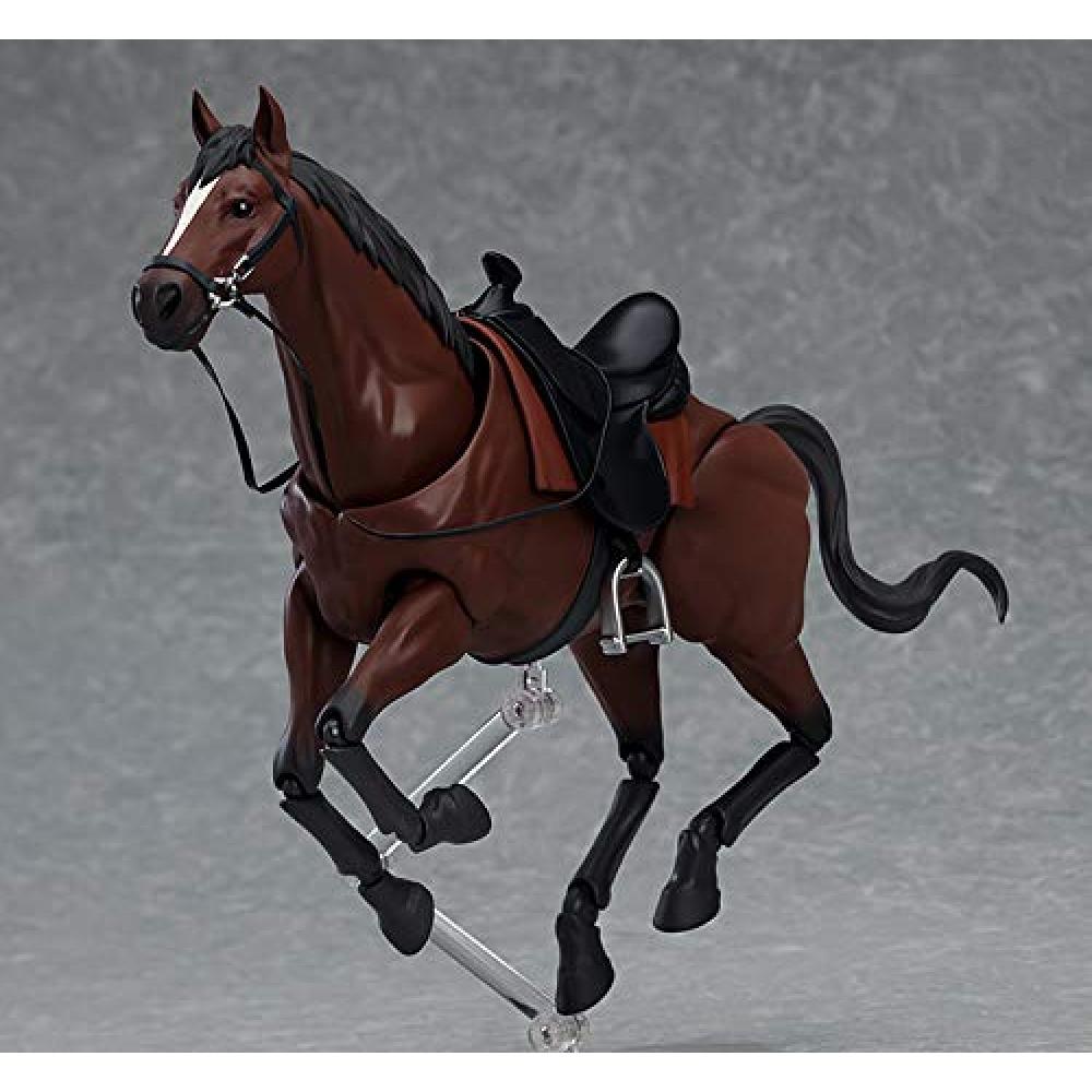 Max Factory Figma horse ver.2 [коричневый] немасштабная подвижная фигурка из ABS и ПВХ
