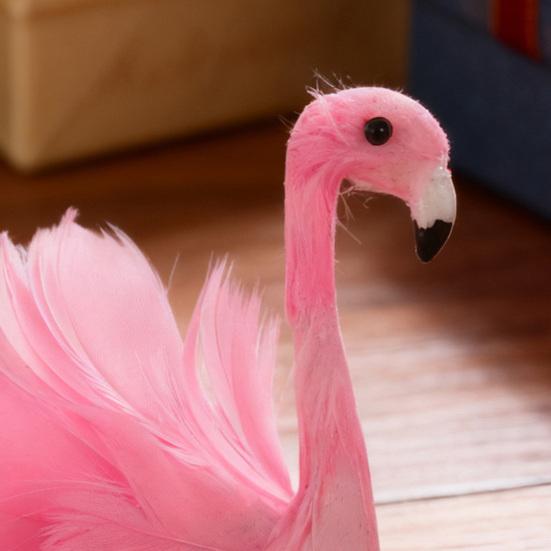 Розовая заколка для волос с перьями фламинго, мягкие искусственные перья, металлическая клипса, розовая тематика, шпилька для волос, летний декор, аксессуары для волос