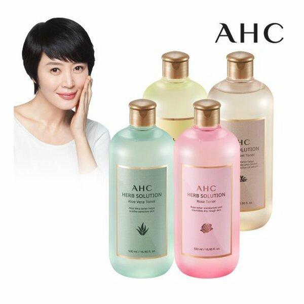 AHC Herbal Solution Rose Toner 500ml
