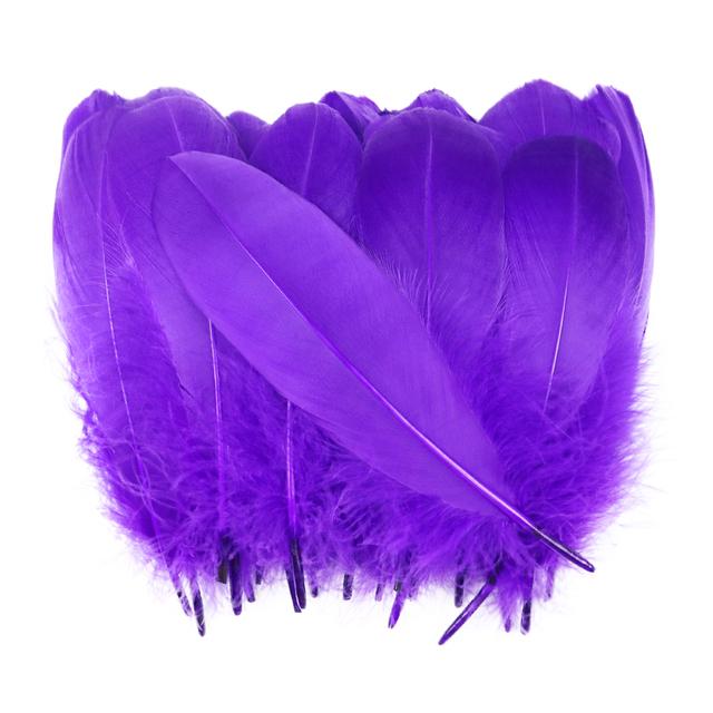 DIY 10-15 см Белые гусиные перья Для поделок Мягкие плавающие лебединые перья Изготовление украшений Свадебные аксессуары Декорации Поделки Перья