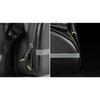 Bicycle bag with fold-out pockets for the trunk 35 l - black