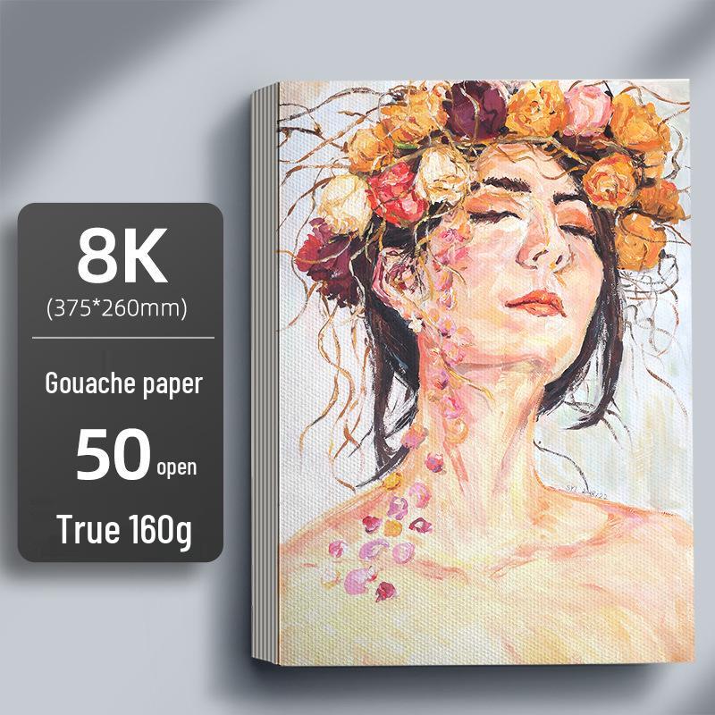 Thick Hardcover Coil Sketchbook A4, 8K, 16K - Art Student & Kids Drawing Book