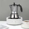 4/6 Cups Coffee Maker Pot Transparent Pot Body Espresso Italian Coffee Machine  Stovetop