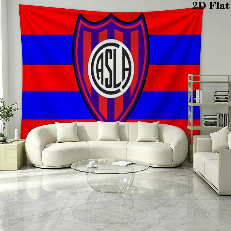 San Lorenzo Art Wall Tapestry Aesthetic Wall Hanging Printed Fabric Blanket Decorative Tapestries for Bedroom Living Room Home Decor