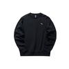 Anta Knitted Small Logo Pullover Sweatshirt Men Tops Black 952037759-2