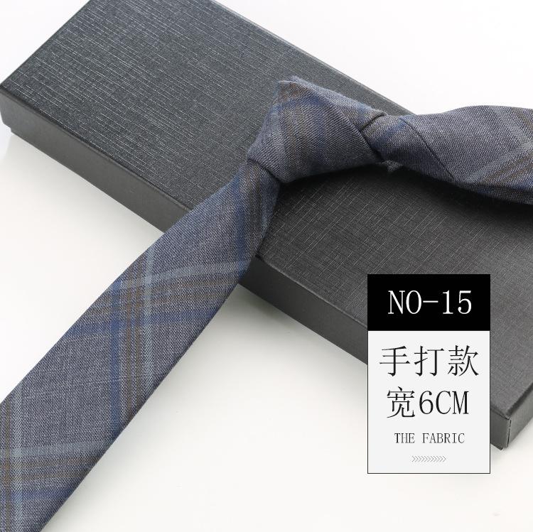 Галстук из хлопка мужской британский ретро клетчатый костюм джентльмена свадебный без узла на молнии узкий галстук