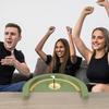 1 набор 3D-печатных настольных игр для гольфа с реалистичным полем для домашнего офиса, крепление для стола, многопользовательская настольная игра для мини-гольфа, игрушка для взрослых игроков в гольф