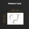 For Honda Metal emblem Auto Decor Decals Car Window Wiper Stickers For Honda Accord Odyssey Civic CRV Inspire Envix City Car acc