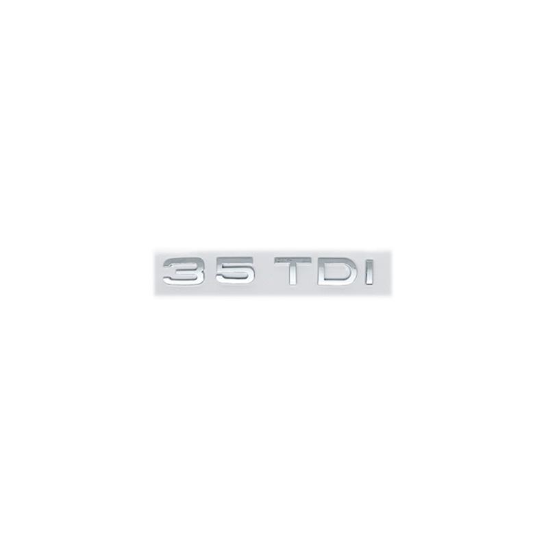 3D ABS MCGJMC5 Car Sticker For 2.0 2.5 3.0 4.0 TDI 30 35 40 45 50 55 TDI A4 A5 A6 A7 A8 Q5 Q7 Letter Emblem Rear Trunk Decoration Badge