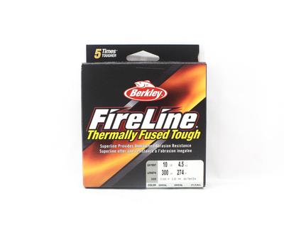 Berkley Плавленый кристалл Fireline, 300 ярдов, 10 фунтов, белый (1620 г.)